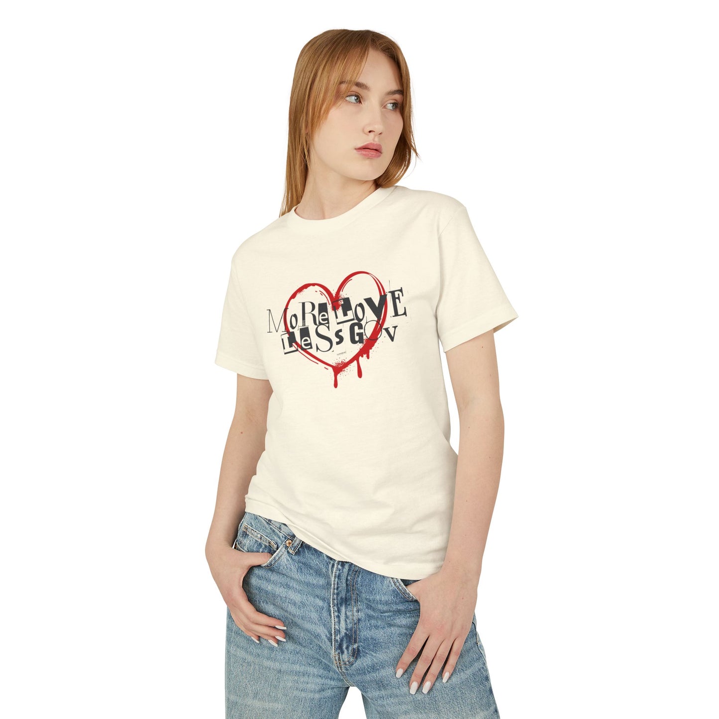 More Love Less Gov Tee